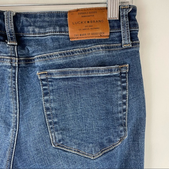 Lucky Brand Lolita Bootcut Jeans Dark Wash Sz 6 Boho Western - Picture 7 of 12